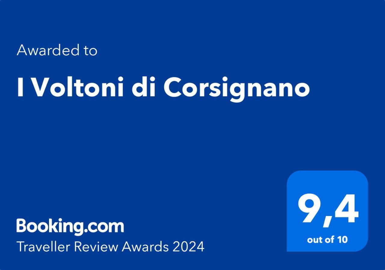 Апартаменты I Voltoni Di Corsignano Сиена Экстерьер фото